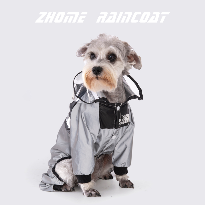 狗狗雨衣小型犬泰迪柯基四脚防水全包雨披博美雪纳瑞雨天衣服夏季