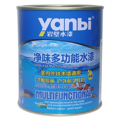 水性木器漆家具翻新改色白色室内环保桶装金属漆油漆家用自刷涂料