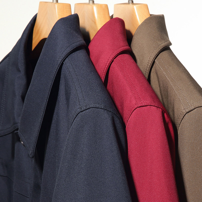 春秋季新款外套中年男装休闲夹克加肥加大码中老年男士上衣爸爸装