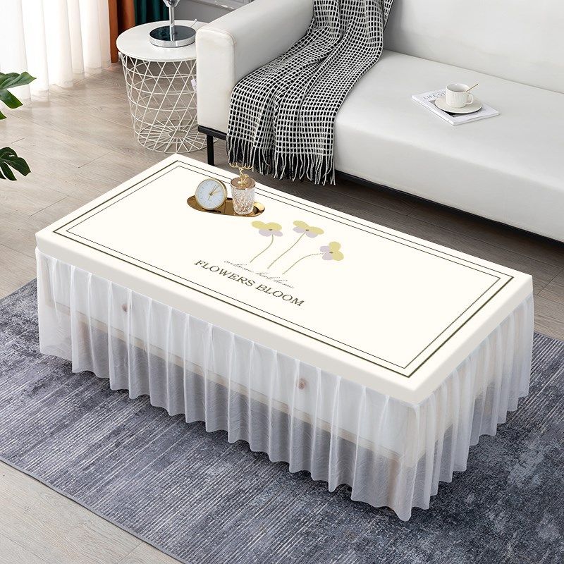 茶几桌布防水防油茶几套罩电视柜全包茶几桌垫简约长方形餐桌布,居家布艺,桌布,淘宝优惠券,粉丝福利购,淘宝优惠卷