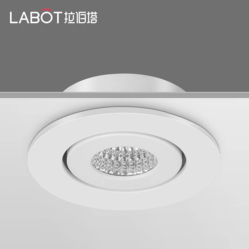 迷你led小射灯1W3W瓦超薄暗装天花筒灯展柜酒柜灯开孔4-4.5cm公分