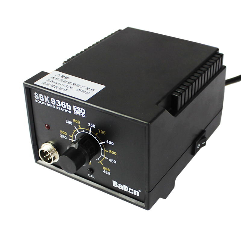 深圳白光电烙铁SBK936b焊台恒温可调温家用锡焊维修调温电焊台936