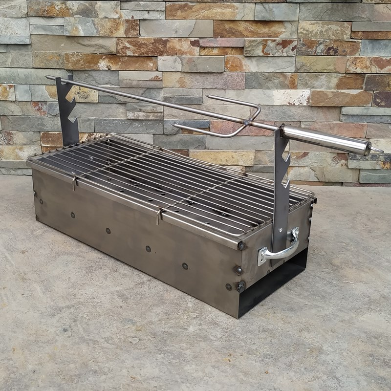 户外加厚烤羊腿炉烤羊排兔子烤鱼炉子架子烧烤架签子腌料刀叉烤肉