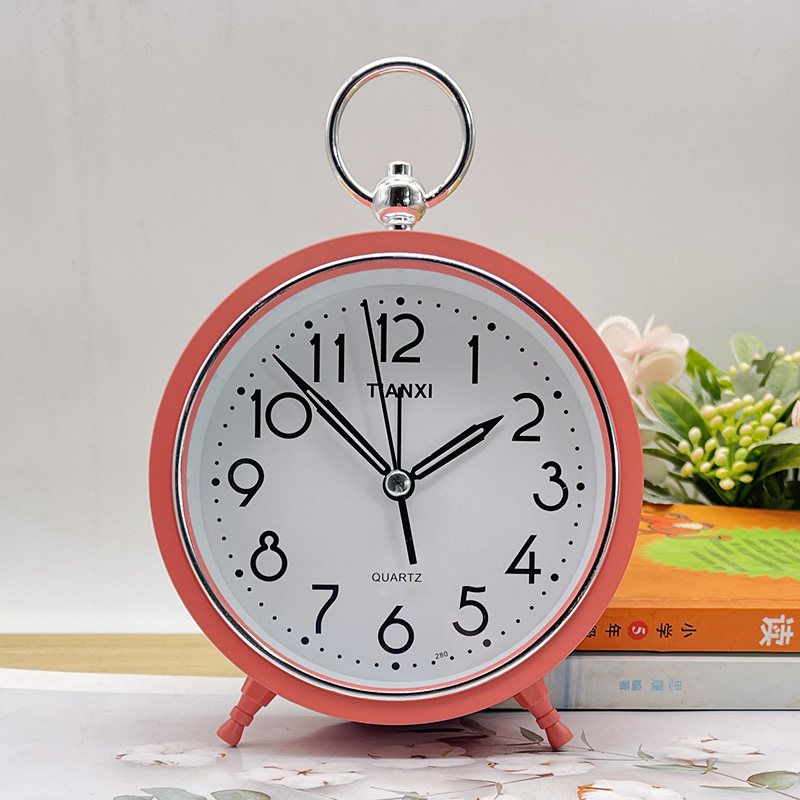 简约北欧风格创意闹钟床头座钟学生儿童用桌面钟可挂墙黑色时钟表,家居饰品,台钟/闹钟,淘宝优惠券,粉丝福利购,淘宝优惠卷