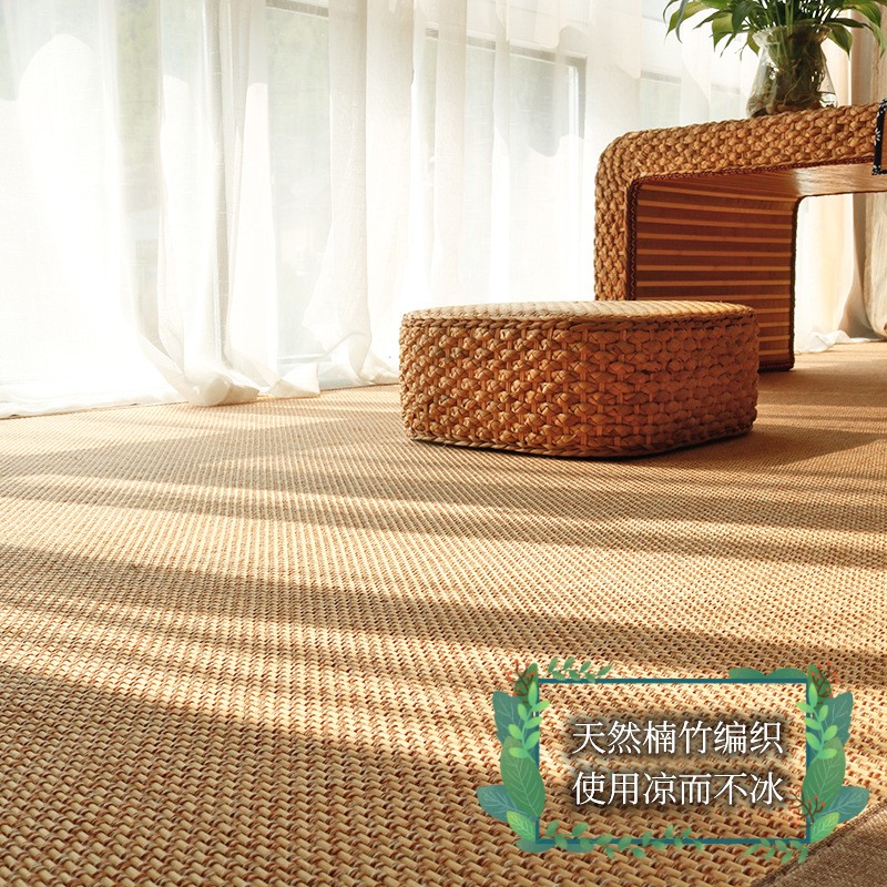 竹编飘窗垫窗台垫卧室榻榻米垫子定制阳台飘窗席垫2023新款飘窗垫