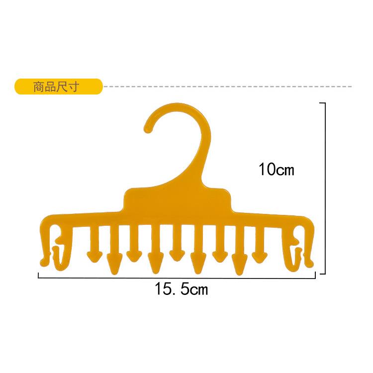 超市塑料梳型内裤夹子裤架短裤挂钩成人女士儿童裤头展示架挂衣架