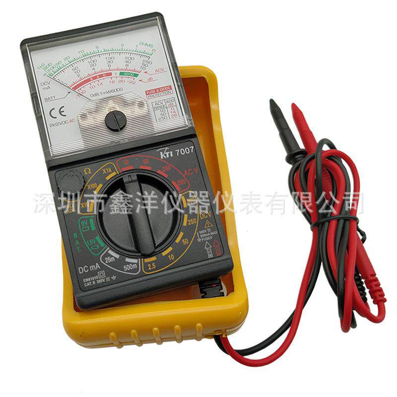 科泰KT7007指针式万用表 手动量程 便携式指针万用表