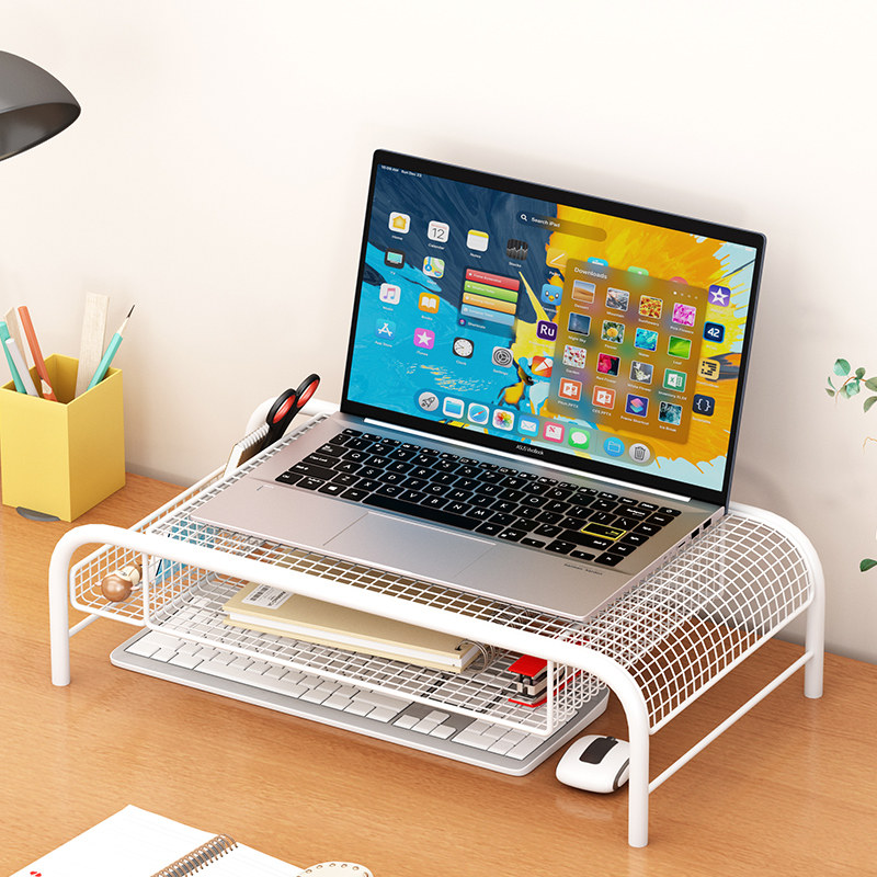 台式电脑增高架家用宿舍笔记本散热支架办公室显示器屏幕底座托架