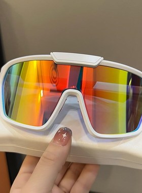 欧美大框户外骑行防风遮阳墨镜男女登山滑雪运动防紫外线太阳眼镜