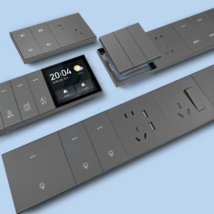 涂鸦智能开关控制面板ZigBee零火双控灯远程复合情景全屋小度语音