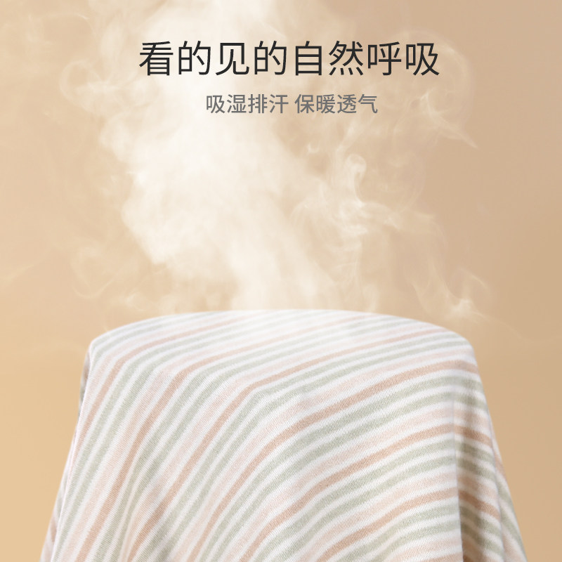 2条装纯棉新生儿产房包巾婴儿全棉包单初生儿襁褓宝宝巾裹布春夏