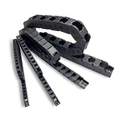 OUMA拖链内径2025R38.R55桥式25x25尼龙2047尼龙坦克链18X25