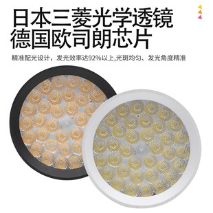 led36珠60W珠宝射灯挂钩式 店铺专用饰品聚光灯 展览照明灯光轨道式