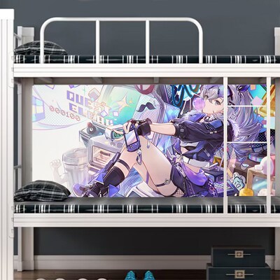 崩坏星穹铁道墙贴自粘学生宿舍二次元动漫海报镜流饮月卡芙卡壁纸