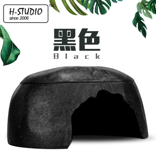 超大号陆龟加湿躲避屋窝洞穴造景山洞爬宠躲避预防隆背