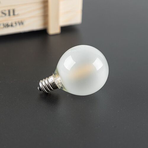 G40磨砂灯球泡暖白光源护眼LED灯泡e27螺口爱迪生灯泡复古小夜灯