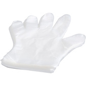 美发专用一次性手套发廊烫染洗头不伤手理发店透明加厚耐用款 手套