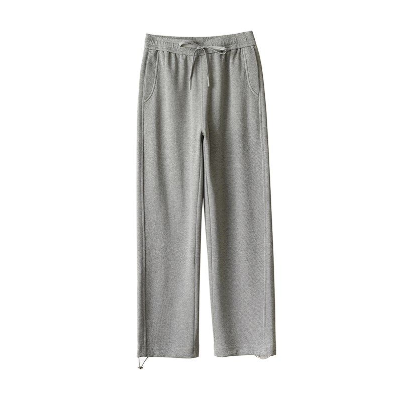 男士宽松休闲棉质直筒休闲裤 简约两穿散口束口卫裤k,男装,休闲裤,淘宝优惠券,粉丝福利购,淘宝优惠卷