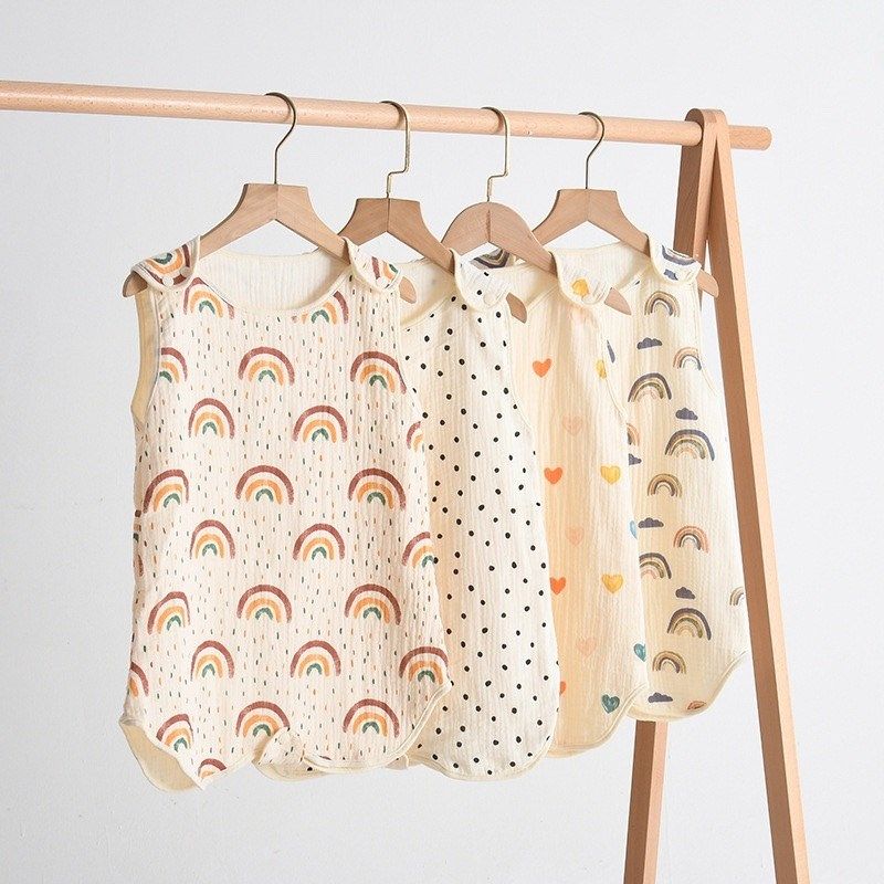 婴儿睡袋宝宝纱布分腿睡袋春夏薄儿童4层纯棉睡觉防踢被护肚连体,婴童用品,睡袋/防踢被,淘宝优惠券,粉丝福利购,淘宝优惠卷