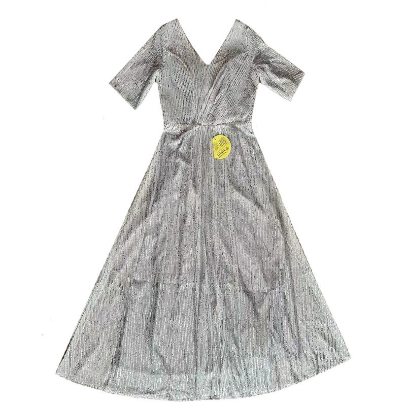 法式金色晚礼服女高级感轻奢小众宴会气质高端成人生日主持人礼服