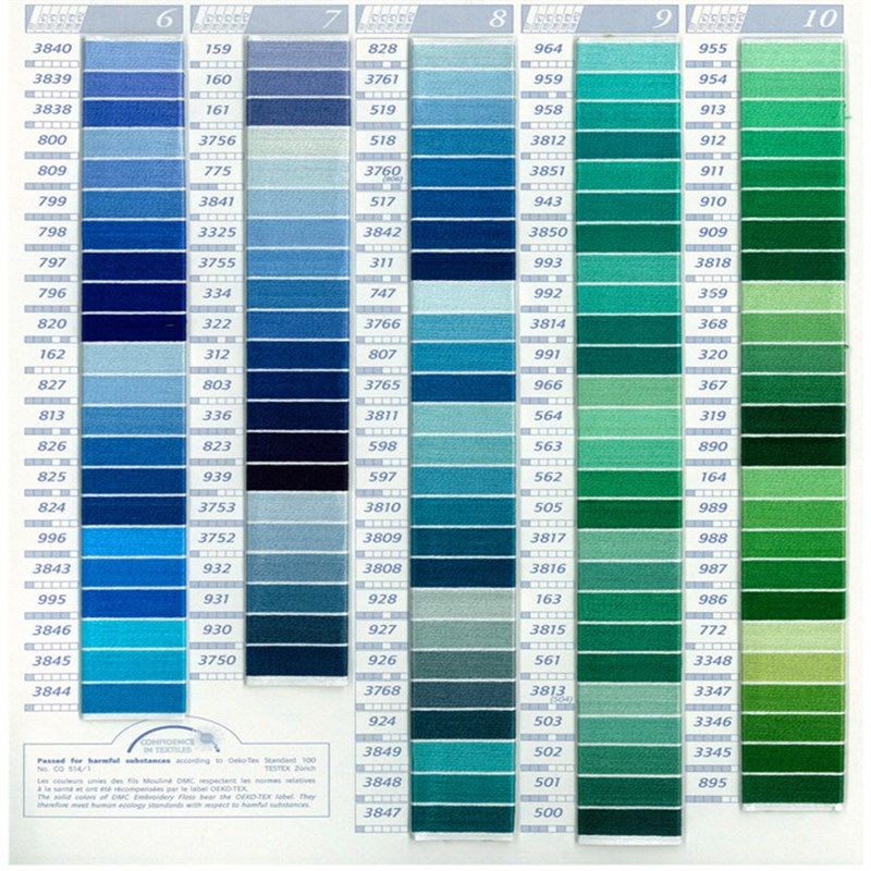 缠花线彩色线 全套447种色彩线十字绣丝光线丝线全套颜色丝线