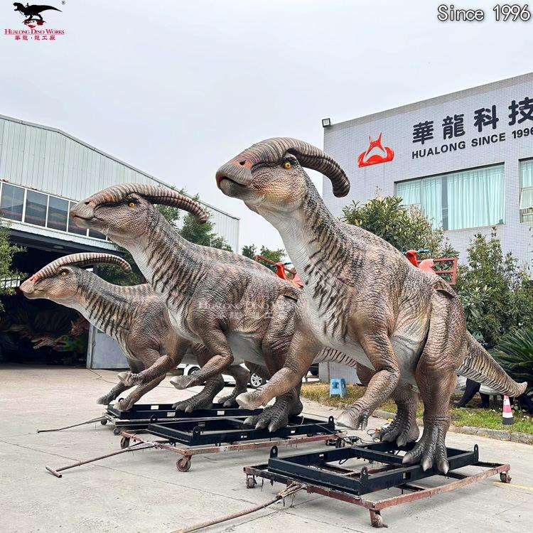 2026新品款骑乘恐龙仿真恐龙模型制作景区商场游乐园流量设备.