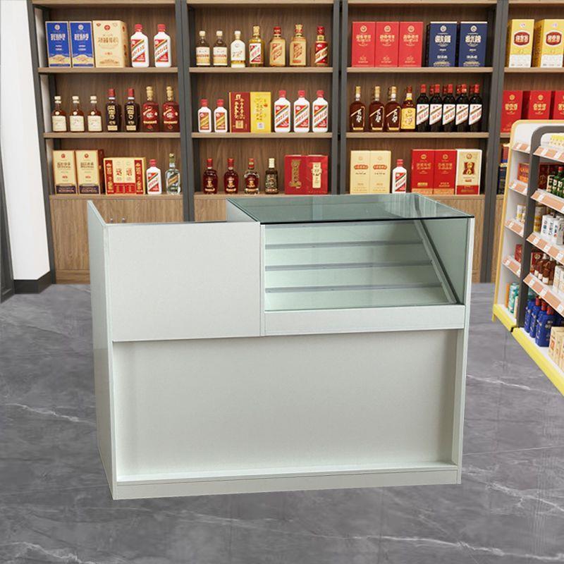 烟柜台便利店展示柜超市多功能收银台小卖部收银一体玻璃香烟柜