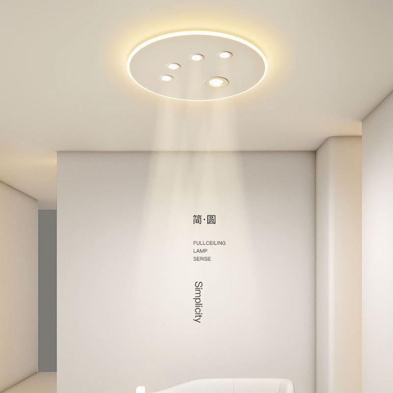 批发极简圆形创意led吸顶灯时尚高档设计师无主灯智能护眼房间灯