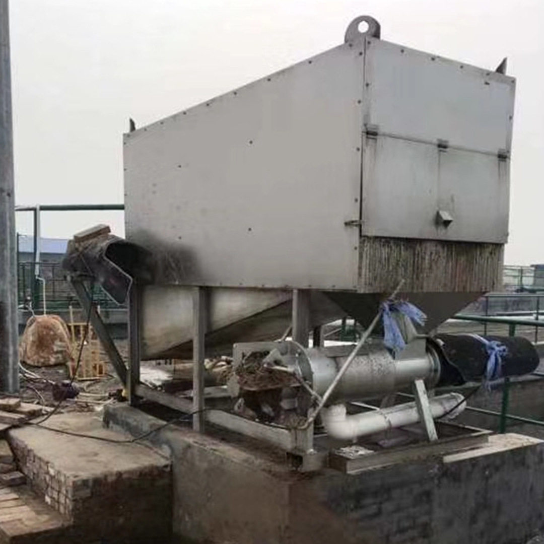 猪粪固液分离机滚筒式干湿分离机猪场全自动固液分离脱水