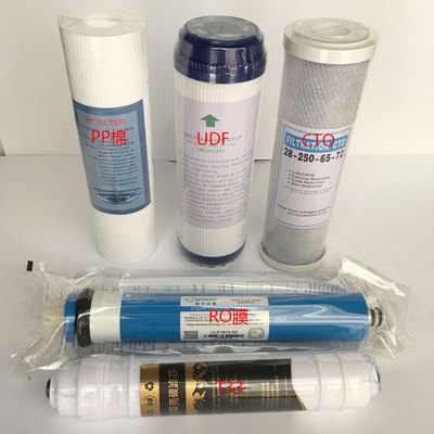 英诺格林净水器滤芯家用直饮RO纯水机UF超滤机五级十寸通用滤芯