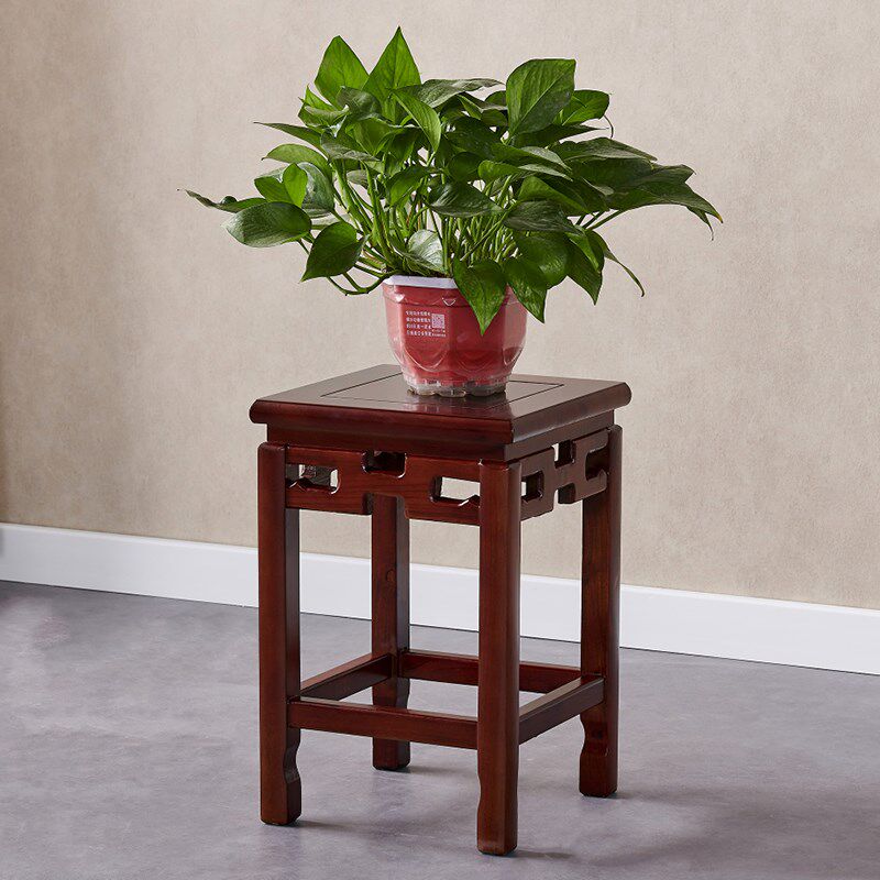 中式实木古筝凳圆凳子明清古典餐桌凳琴凳榆木仿古板凳矮凳鼓登