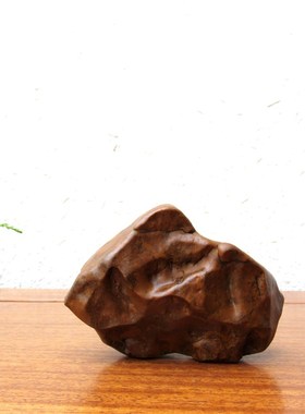 原石天然戈壁奇石泥石风凌石整体随形摆件造景自然原生态文玩收藏