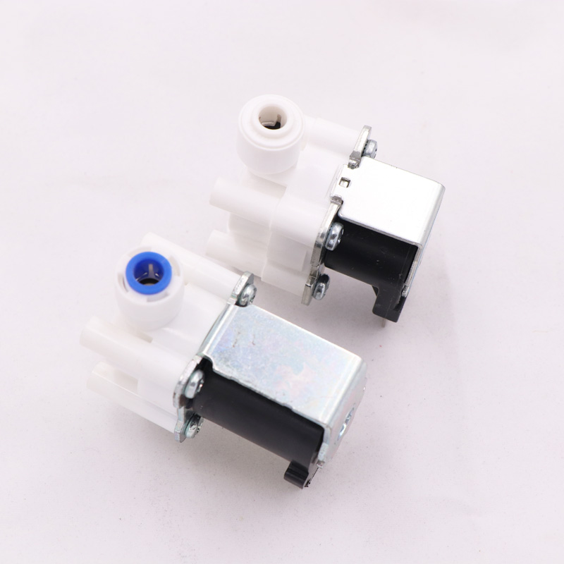 净水器24V进水废水阀12V电磁阀组合自动冲洗2分3分快接纯水机配件