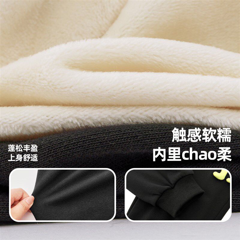 男童裤子秋冬宝宝加绒大屁屁裤婴儿衣服冬款儿童童装小童长裤冬装