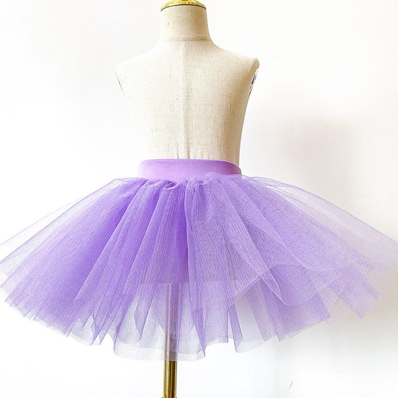 舞蹈裙无内衬四层网纱女童半身裙童装网纱裙小女孩芭蕾舞裙蓬蓬裙,童装/婴儿装/亲子装,半身裙,淘宝优惠券,粉丝福利购,淘宝优惠卷