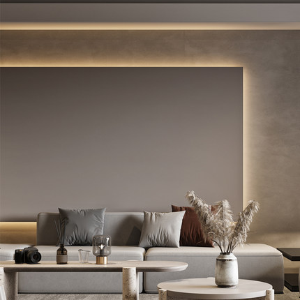 24V低压灯带条LED贴片线形智能无频闪客厅卧室背景墙嵌入式槽暗装