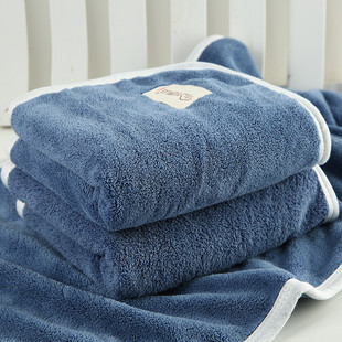 毛巾吸水珊瑚绒比纯棉柔软成人洗脸洗澡家用男女面巾干发不易掉毛