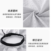 加长网红理发店围布发廊专用美发师高档潮专业剪发烫染围布不沾发