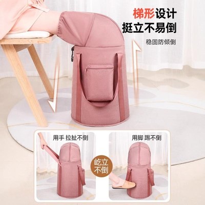 泡脚桶过小腿可折叠加高加深加厚过膝便携家用泡脚袋保温省水女生