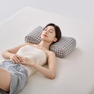 柔软学生爆款2025新款全棉水洗棉提花荞麦枕头颈椎枕成人枕单人枕