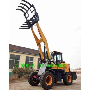 920四驱铲车装 载机矮脚虎矮棚农用建筑工地推土机抓草机型号齐全