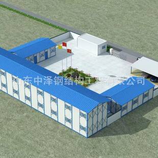 集装地箱式动板房工活办公临建简易折活动板房叠彩钢房方舱酸移核