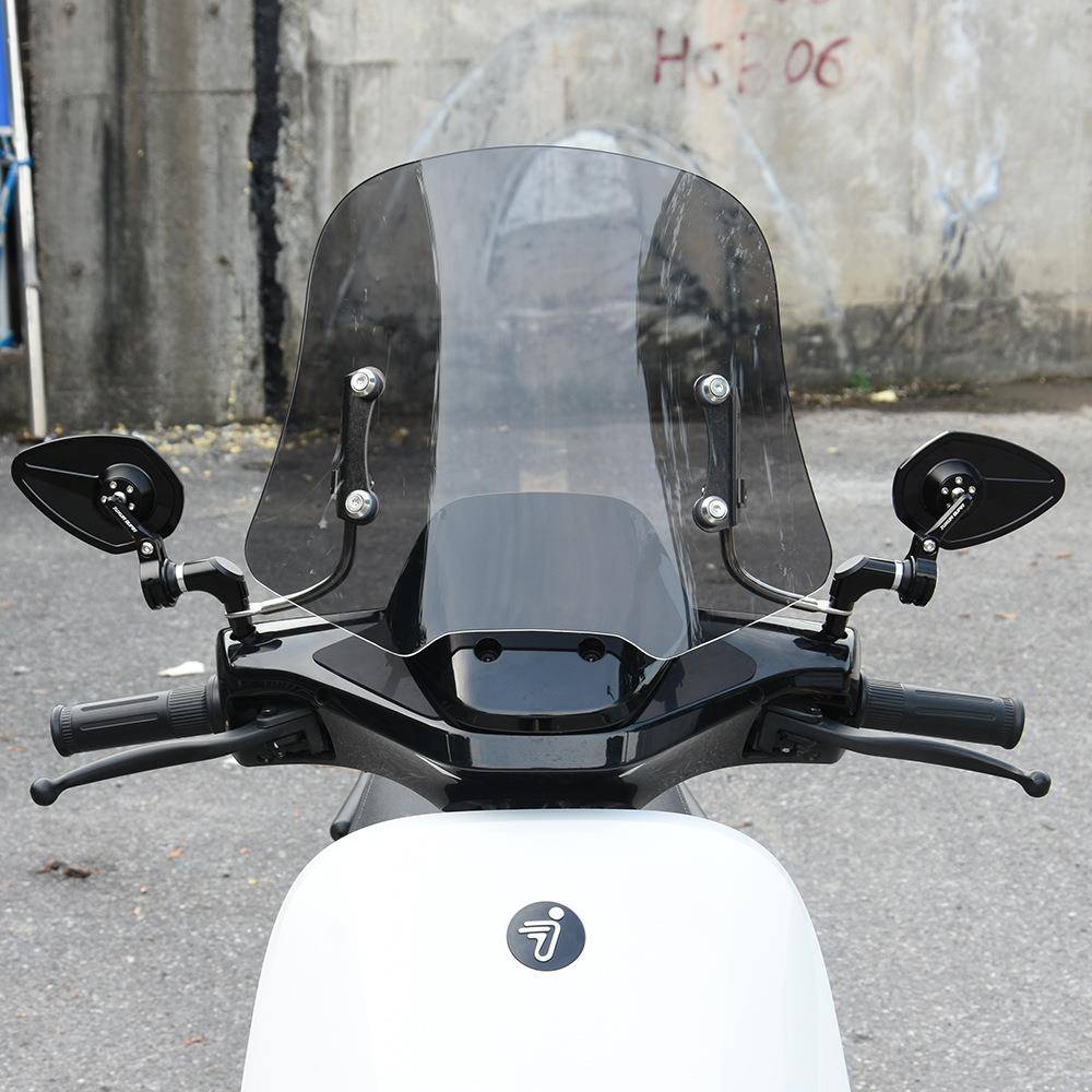 适九号n10999zmix/mzmix9前机械师N7用0m95cF0m电动车改装挡风板