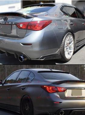 适用于2014-2024I英菲迪Q50尼RS亮黑尾翼47866大Q50海外RS尾翼