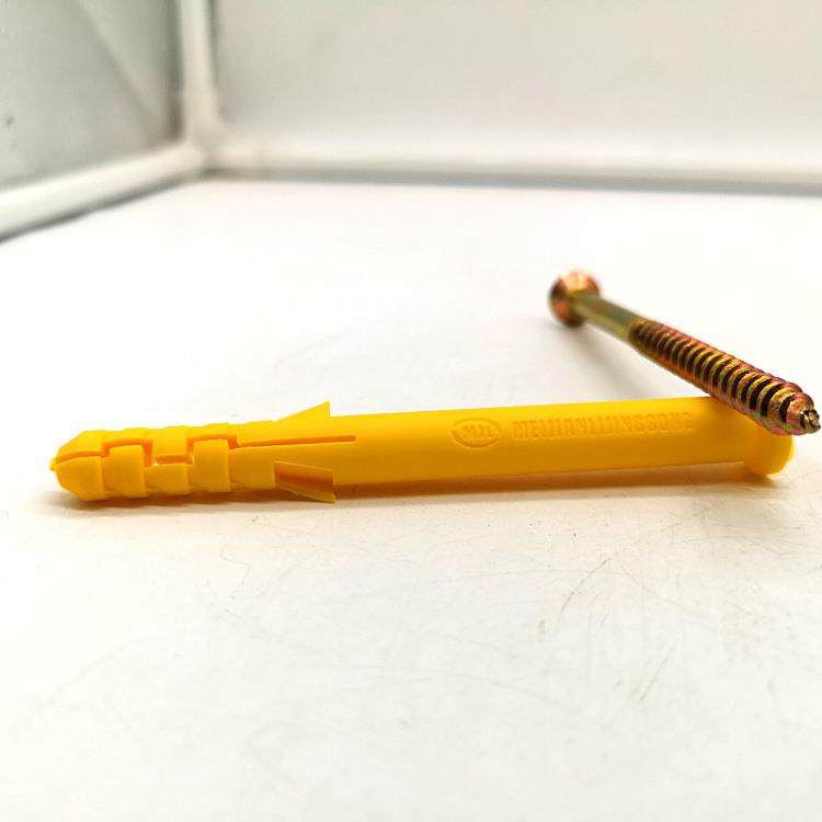 家坚利塑料胀栓10*1002膨胀厂管塑美料胀钉尼龙胀塞美固钉