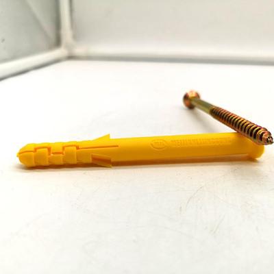 家坚利塑料胀栓10*1002膨胀厂管塑美料胀钉尼龙胀塞美固钉