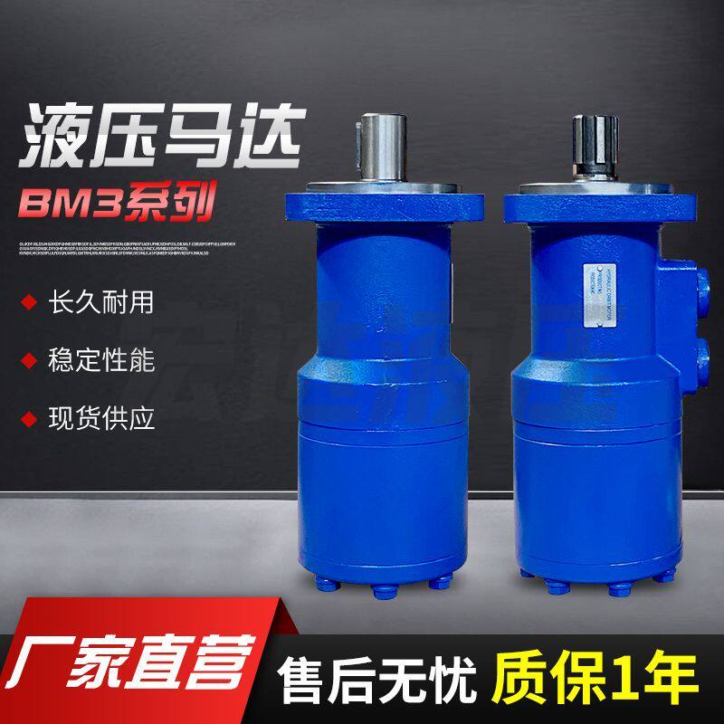液压马达BM3减速机旋转总成油压马达 液压泵配件大全低转速大扭矩