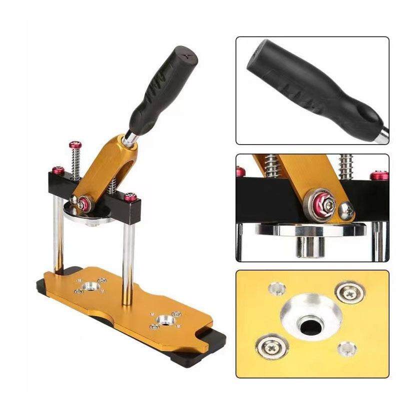 旋转胸章XZJ004机摇头唧机徽章机DIY制作器模包具设备胸牌吧自制