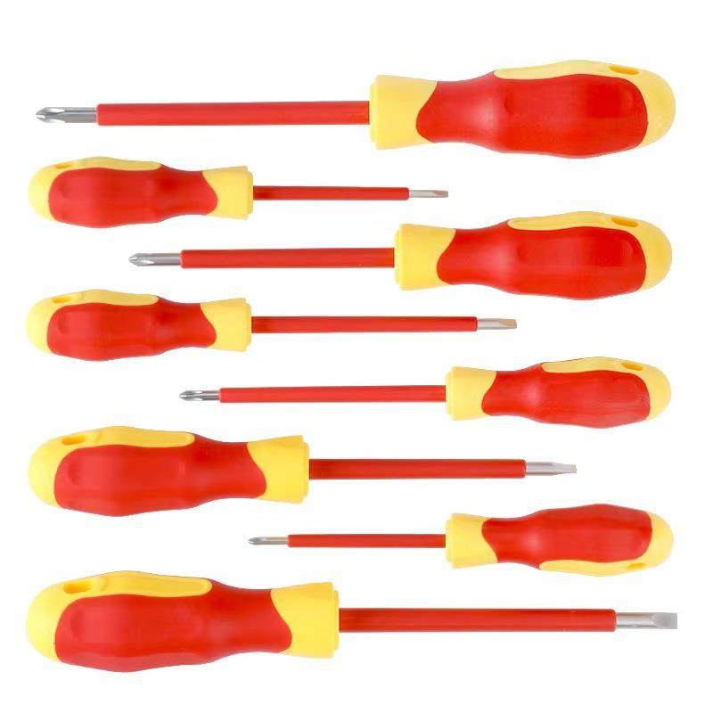 CRV公铬钒绝缘电工改锥螺丝批钢组合工8具多用83315合1螺丝刀制套