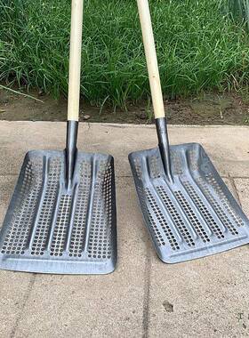 多功洞漏眼锹过滤沙能石簸箕漏玉花米铲子大枣板栗药材生筛USW土